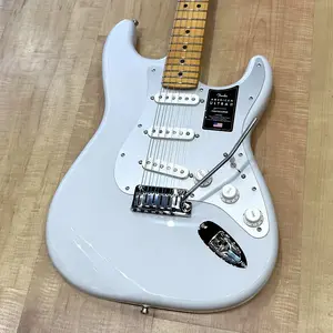 Электрогитара Fender American Ultra II Stratocaster 2025, цвет Avalanche White