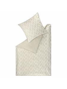 Постельное белье из сатина FAVOUR бежевого цвета Schöner Wohnen Kollektion, 155x220 см (40x80 см)