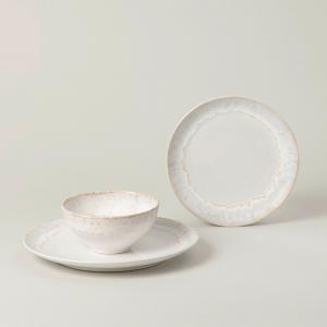 Costa Nova КОМПЛЕКСНЫЙ ОБСЛУЖИВАНИЕ Белый набор посуды Taormina из 12 предметов на 4 персоны