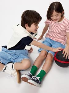 Шорты Easy из денима Uniqlo, 63 blue