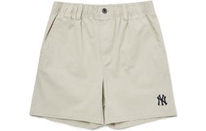 Бейсбольные шорты унисекс бежевые MLB