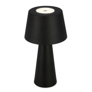 Настольная лампа Briloner Kapusta, алюминий - черный - черный - 17 x 31 см