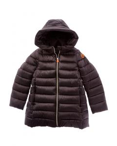 Пуховик «Спасите утку Ориана» Save The Duck, коричневый