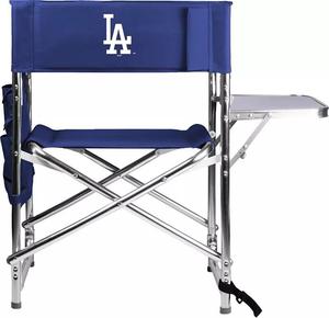 Спортивное кресло Los Angeles Dodgers Picnic Time с приставным столиком