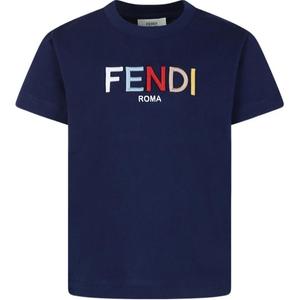 Детская футболка FENDI, синий