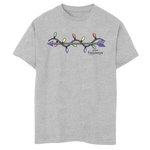 Рождественская легкая футболка с рисунком Marvel Hawkeye для мальчиков 8–20 лет Marvel