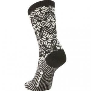 Повседневные традиционные носки со снежинками женские Smartwool, черный