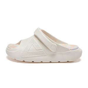 PEAK Статистические сандалии с одной лямкой мужские бело-розово-зеленые, цвет White/Rose Red/Green