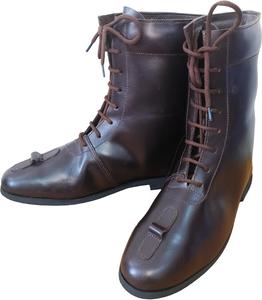 Средневековые кожаные ботинки до щиколотки, обувь для Ренессанс-ярмарок, реквизит для викингов, обувь для LARP, ботинки для фестиваля паладинов и фантазийного костюма Generic, коричневый