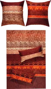 Постельное белье красное 1x 135x200 см + 1x 40x80 см Erwin Müller