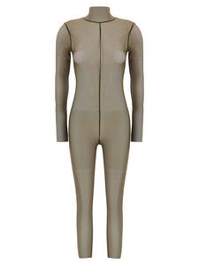 Комбинезон «Тертл» Norma Kamali, зеленый