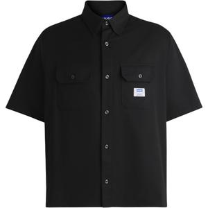 Рубашка Hugo Ekyno HUGO BOSS, черный