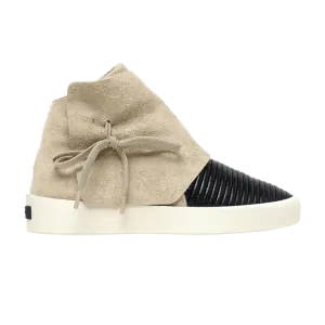 Кроссовки Fear of God Moc Mid Sand Black, кремовый