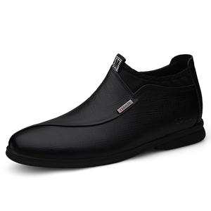 Qiandongmeili Мужские повседневные ботинки Mid Top черные утепленные, цвет Black Insulated Shoes