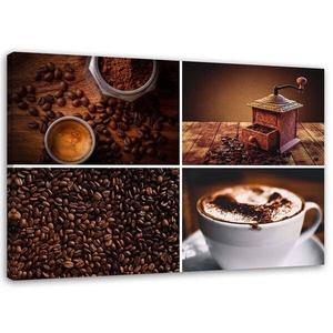 Фреска Feeby Kaffee Essen & Getränke, коричневый