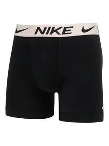 Трусы-боксеры с логотипом на поясе Dri-FIT (набор из трех штук) Nike, черный