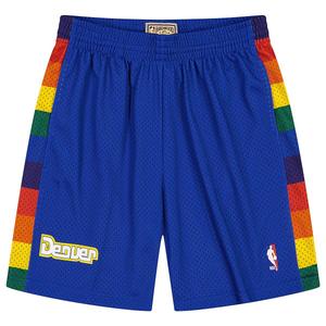 Шорты NBA SWINGMAN SHORTS DENVER NUGGETS Mitchell And Ness, цвет Black / Black 76Ers