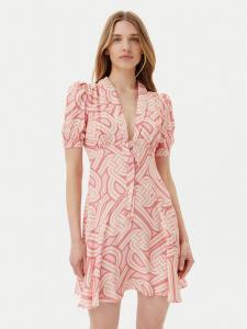 Летнее платье стандартный крой Lapug GPP25364VE Silvian Heach, розовый