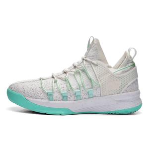 Айверсон Противоскользящие износостойкие низкие баскетбольные кроссовки унисекс, белый озерная зелень