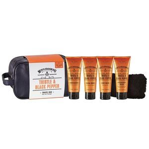 Дорожная сумка с чертополохом и черным перцем Scottish Fine Soaps