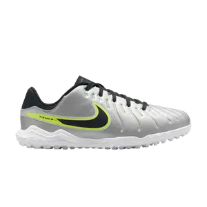 Кроссовки Nike Tiempo Legend 10 Academy TF GS Mad Voltage Pack, серебряный