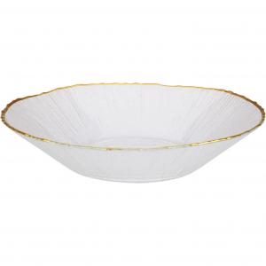 Суповая тарелка с дурманом, 20 см Home Styling Collection, прозрачный