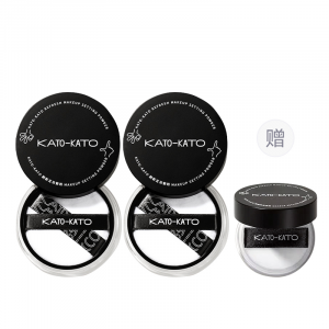 Рассыпчатая фиксирующая пудра KATO для контроля жирности кожи и коррекции тона лица Kato-Kato, 3 01 nude *2, get 1g nude loose powder