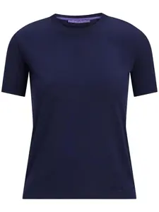 Хлопковая футболка Ralph Lauren Collection, синий