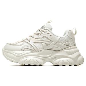 Низкие массивные кроссовки женские AOKANG, Pearl Beige[Standard Sports Shoe Size]