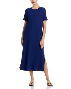 Миди-платье Eileen Fisher, коричневый