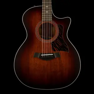 Taylor-guitars Акустико-электрическая гитара Taylor 324ce Grand Auditorium с эффектом Shaded Edgeburst и кейсом - серийный номер 1202134112 - демонстрационный образец