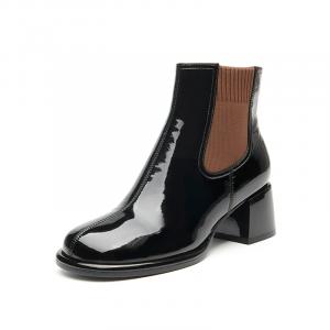 Короткие женские ботинки челси 4,5 см DG, Black