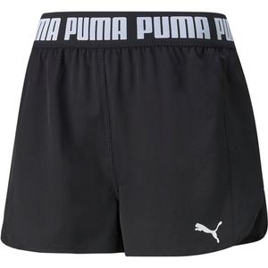 Шорты с поясом, прочные, тканые 3 Puma, черный