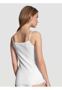 Женский топ-спагетти Feminine Sense CALIDA, белый