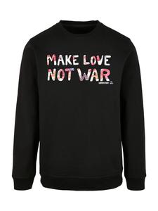 Пуловер F4NT4STIC Sweatshirt Woodstock Music Festival Peace Make Love Not War, черный