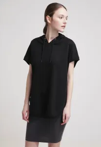 Женская толстовка без рукавов из махровой ткани с капюшоном Urban Classics, Black