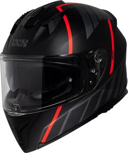 Шлем IXS ixs217 2.0, Black Matt/Red