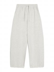 Bershka Брюки Barrel в цвете Light Grey