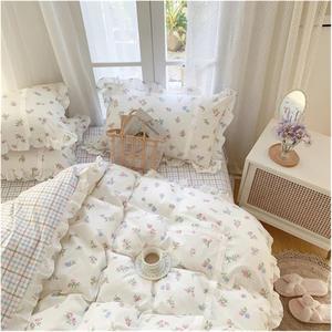 WQQ2878FFFFWAAAAA Комплект постельного белья Lace Princess с принтом роз