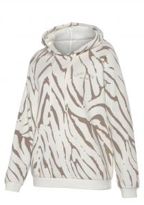 Толстовка Lascana, бежевый/темно-бежевый