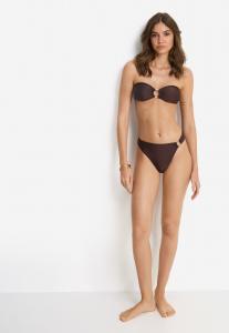 LSCN by LASCANA Топ-бандо от бикини в темно-коричневом цвете