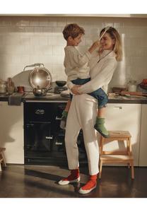 Нескользящие женские тапочки Cosyshoe из мериносовой шерсти FALKE, цвет Anthra Mel.