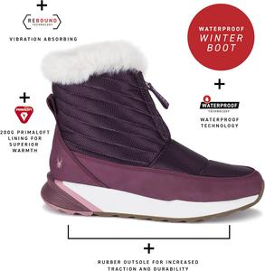 Женские зимние и снежные ботинки Spyder, Glacier Grey