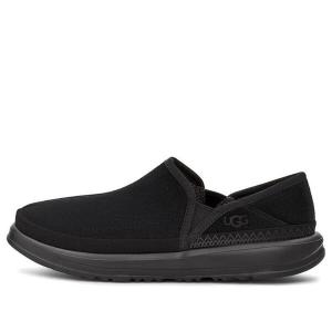 Кроссовки kick it slip on athleisure casual sports shoes black с флисовой подкладкой Ugg, черный