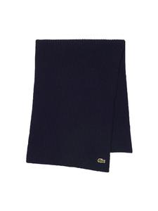 Темно-синий шарф Lacoste