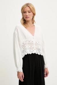 Хлопковая рубашка Answear.Lab, белый