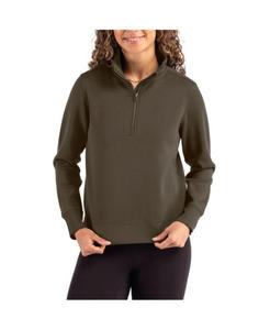 Женская универсальная толстовка Roam Epic Versatility из переработанных материалов с застежкой-молнией до середины груди Cutter & Buck, Poplar