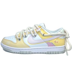 Кроссовки Nike Skateboarding Shoes Unisex Low-top Yellow, желтый