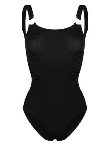 Купальник Sophia с жатым эффектом PARAMIDONNA, черный