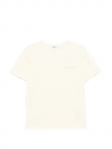 Футболка с нашивкой Paolo Pecora Kids, бежевый